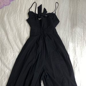 FavLux Black Jumpsuit